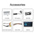 Universal 9-Inch Android Car Stereo GPS Navigator - QLED HD Touchscreen, 2GB RAM 32GB ROM, WiFi, Bluetooth 5.4, CarPlay & Mirror Link(black 9 inches)