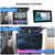 Universal 9-Inch Android Car Stereo GPS Navigator - QLED HD Touchscreen, 2GB RAM 32GB ROM, WiFi, Bluetooth 5.4, CarPlay & Mirror Link(black 9 inches)