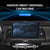 Universal 9-Inch Android Car Stereo GPS Navigator - QLED HD Touchscreen, 2GB RAM 32GB ROM, WiFi, Bluetooth 5.4, CarPlay & Mirror Link(black 9 inches)