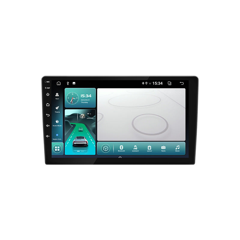 Universal 10-Inch Android Car Stereo GPS Navigator - QLED HD Touchscreen, 2GB RAM 32GB ROM, WiFi, Bluetooth 5.4, CarPlay & Mirror Link(black 10 inches)