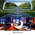 10-Inch Dual Lens Dash Cam Mirror - 1080P FHD Touch Screen Car DVR with Rear Camera, Night Vision & G-Sensor(black)