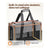 Sturdy & Breathable Pet Carrier for Small Cats & Dogs - Collapsible Travel Bag with Steel Frame, Safety Locks & Sunshade(Grey)