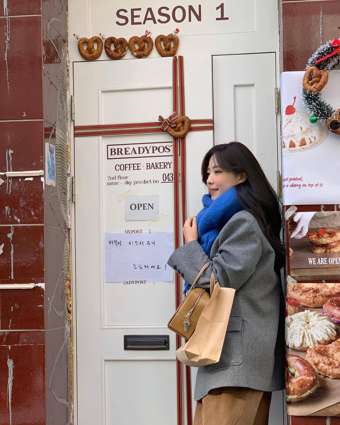 2pc Luxuriously Soft Winter Scarf with Tassel Fringe - Ultra Cozy & Warm Neck Wrap(Mint)