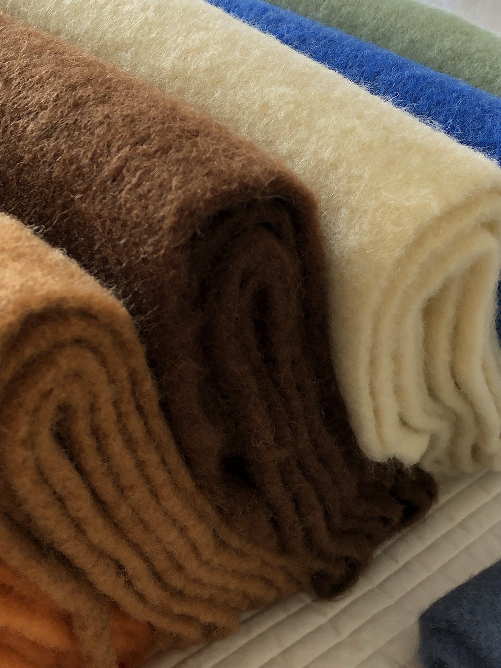 2pc Luxuriously Soft Winter Scarf with Tassel Fringe - Ultra Cozy & Warm Neck Wrap(Sky Blue)