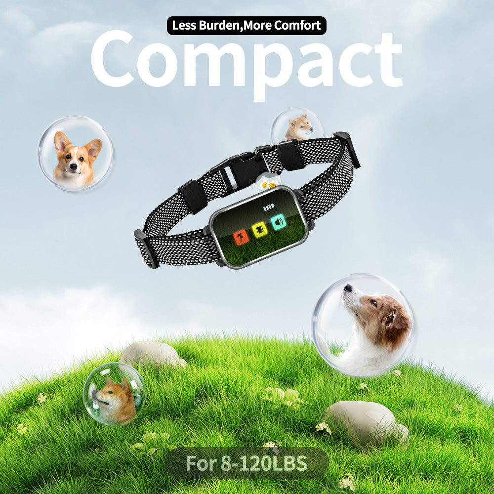 Rechargeable Dog Training Collar with Remote - 2600ft Range, 3 Modes(black)