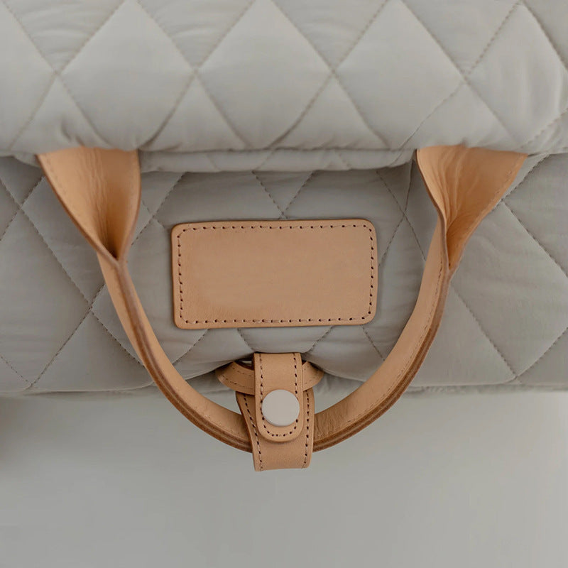 Luxury Quilted 2-in-1 Pet Travel Carrier & Car Booster Seat for Small Dogs(Pink)