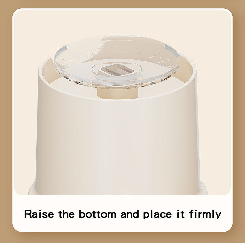 Multi-Purpose Anti-Spill Cup Holder with Suction Base & Detachable Phone Stand(black)