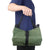Heavy-Duty Canvas Tool Roll Up Bag & Organizer Tote - Multi-Pocket Wrench & Tool Pouch(Blue)