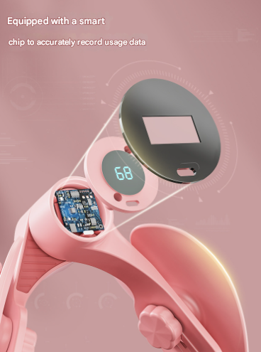 Blue Smart Kegel & Thigh Master with Counter - Adjustable Pelvic Floor Strengthening Device for Women, Inner Thigh & Glute Toner