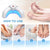 White Portable UV LED Nail Lamp - Open Arch Dryer for Gel Polish with Smart Sensor & 3 Timers