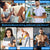 Black and Orange Ultimate EMS Muscle Stimulator Kit - USB Rechargeable Abdominal & Full Body Toner for Abs, Arms, and Glutes
