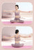 Purple Adjustable Resistance Chest Expander with 6 Levels - Cute Cat Ear Puller for Full Body Workout