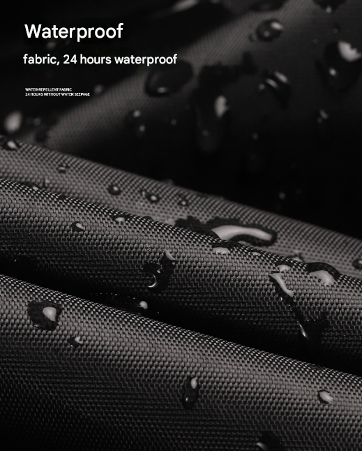 Size XL Black All-Weather 210D Bicycle Cover - Waterproof & UV-Proof Outdoor Bike Protector with Lock Hole & Storage Bag