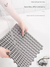 White And Green DIY Interlocking Non-Slip Floor Tiles - 12-Pack PVC Drainage Mat for Shower & Bathroom Safety