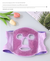 Blue Reusable Cooling Gel Bead Face Mask and Eye Mask Set - Soothing Therapy for Puffy Eyes, Headaches and Facial Relaxation