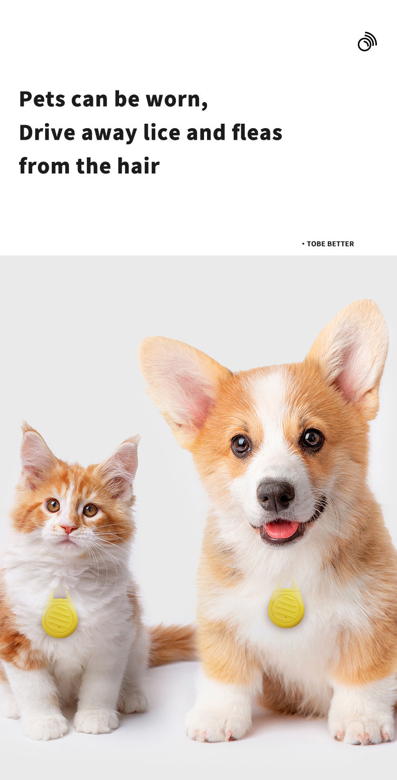 2 Pcs Black Portable Ultrasonic Pest Repeller - Rechargeable Mosquito & Bird Repellent Device | 3-Mode for Indoor, Outdoor & Camping