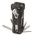 Black Versatile 16-in-1 Bike & Motorcycle Multi-Tool - Portable Repair Kit with Adjustable Wrench