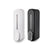 2 Pcs (White + Black) Modern Wall-Mounted Press Soap Dispenser - 300ml Refillable Pump for Bathroom & Kitchen