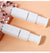 Lighgt Pink Compact 8-in-1 Makeup Brush Set - Portable Travel Kit with Retractable Brushes and Case