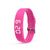 Rose Red Smart Vibrating Alarm Watch - Digital Fitness Tracker Wristband with Pedometer & Sleep Monitor