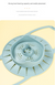 Large Blue Flexible Silicone Steamer Basket with Heat-Resistant Handles - Food-Grade Vegetable Steamer Insert for Pots & Pans