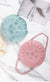 Small Pink Flexible Silicone Steamer Basket with Heat-Resistant Handles - Food-Grade Vegetable Steamer Insert for Pots & Pans