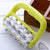 Blue Ergonomic Body Roller Massager - Handheld Deep Tissue Tool for Muscle Relief and Fascia Release