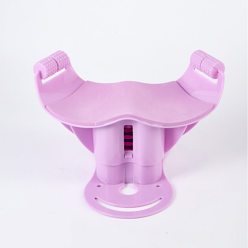 Purple Ergonomic Pelvic Floor &amp; Glute Trainer - Home Workout Equipment for Hips and Inner Thighs