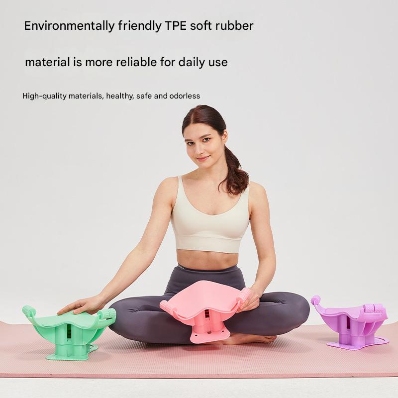 Purple Ergonomic Pelvic Floor & Glute Trainer - Home Workout Equipment for Hips and Inner Thighs