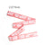 Pink 9-Loop Yoga Stretch Strap - Numbered Band for Flexibility and Physical Therapy