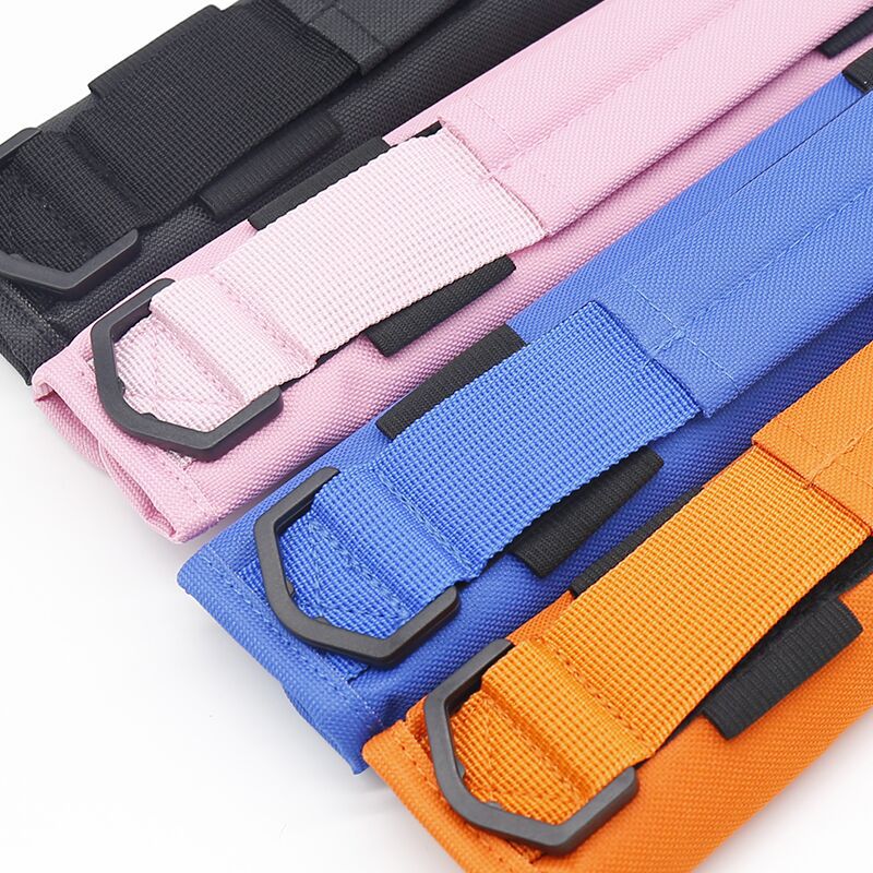 Red Compact Golf Club Carrier - Lightweight Sunday Practice Bag for Driving Range