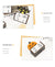 White Ghost Shape Festive Halloween Countdown Blocks - Reusable Wooden Perpetual Calendar for Desk Decor