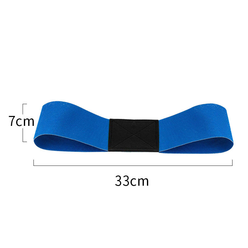 Blue Golf Swing Trainer Arm Band - Simple Posture Corrector for Improved Alignment & Connection