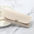 Beige Sleek PU Leather Eyeglass Pouch Set (3-Pack) - Slim Protective Case for Sunglasses