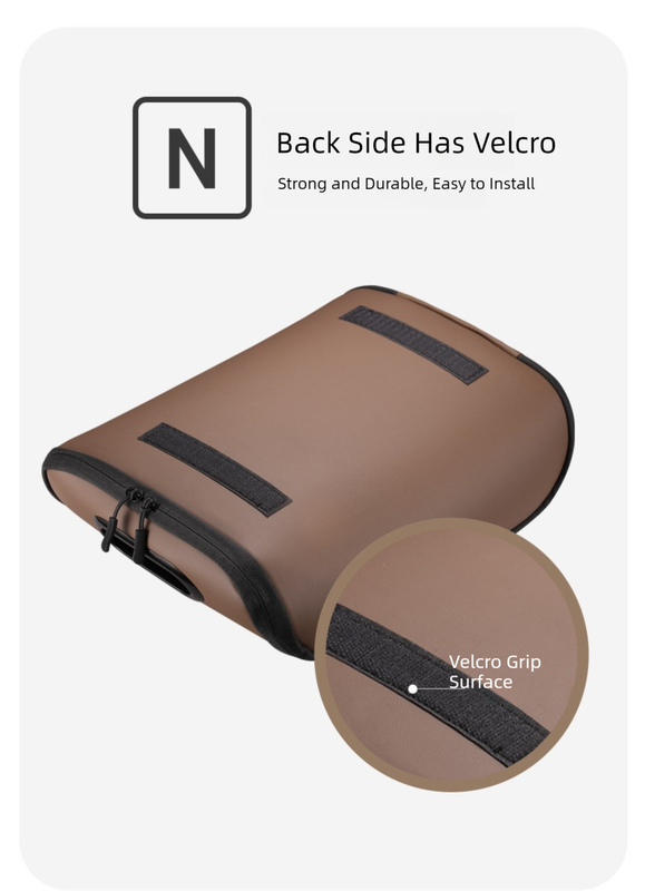 Black Premium Car Under-Seat Shoe Organiser Box - PVC Leather Storage Case with Anti-Slip Velcro Fixation - Space Saving Vehicle Interior Solution