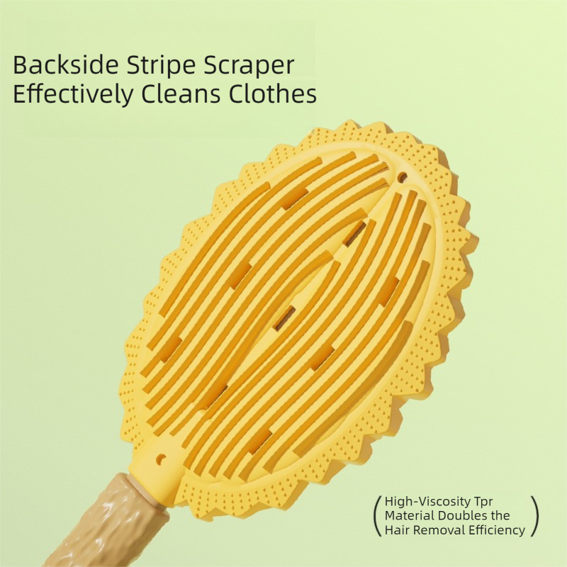 Green Pet Durian Massage Comb 2-Pack - Cat Deshedding Brush with Dual-Sided TPR Design for Soft Skin and Fur Cleaning