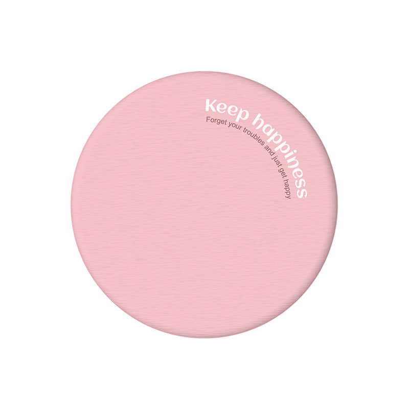 2 Pcs Pink Quick-Dry Natural Diatom Mud Coaster - Absorbent Bathroom Sink Mat for Kitchen and Washroom Use