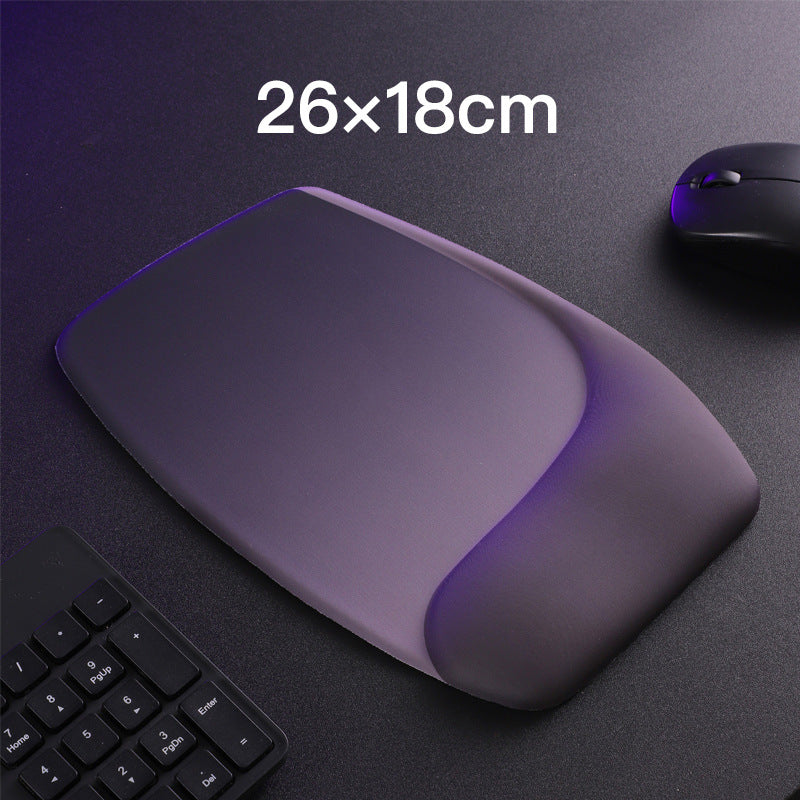 Purple Comfortable Memory Foam Wrist Rest Set – Ergonomic Mouse Pad &amp; Keyboard Hand Support for Office and Home Use