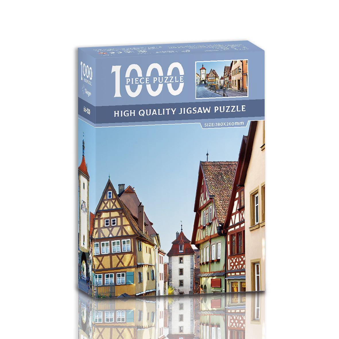 Austrian town 1000-Piece Jigsaw Puzzle – High-Quality Artistic Puzzle for Adults, Stress Relief &amp; Mental Exercise（66-030）