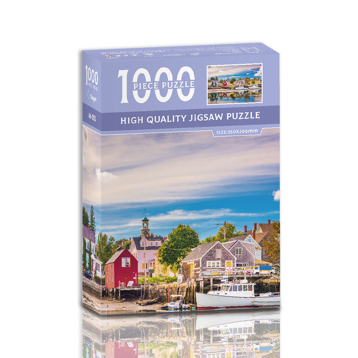 Fishermen's Home 1000-Piece Jigsaw Puzzle – High-Quality Artistic Puzzle for Adults, Stress Relief &amp; Mental Exercise（66-033）