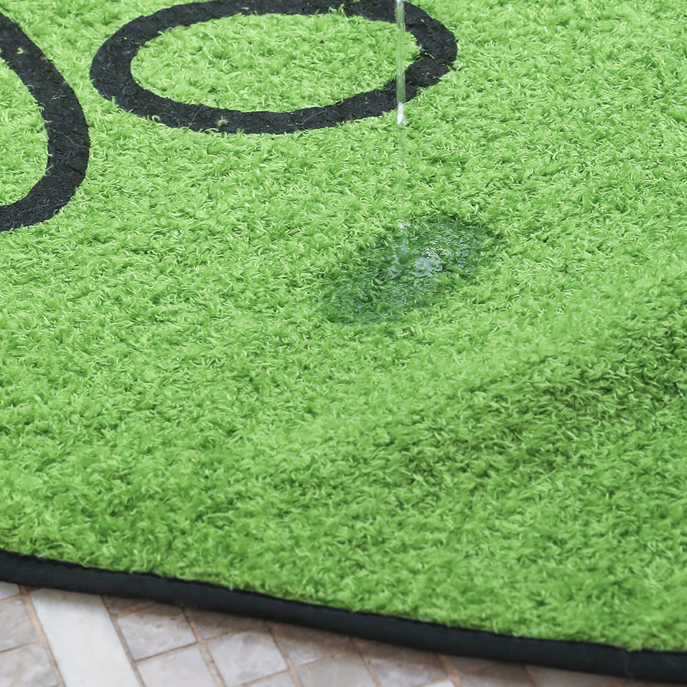 2 Pcs Artificial Grass Pet Mat – Soft, Fast-Drying & Non-Slip Sleeping Pad for Cats and Dogs(45*60cm)
