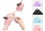 2pc Multi-Functional Silicone Makeup Artist Wristband - Wearable Palette, Brush Holder & Cleaner(blue)