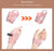 2pc Multi-Functional Silicone Makeup Artist Wristband - Wearable Palette, Brush Holder & Cleaner(blue)
