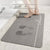 Super Absorbent Quick-Dry Diatomite Bath Mat - Non-Slip Suede Finish Bathroom Floor Mat(Feather Brown)
