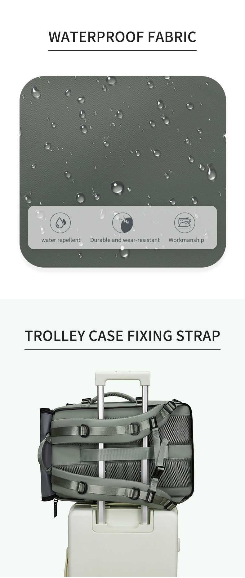 4-in-1 Convertible Travel Backpack & Briefcase - Large Capacity, 16" Laptop Compartment, USB Port(Pink)