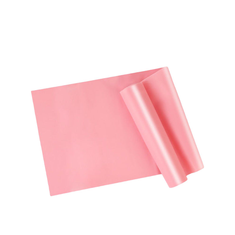 Pink Thickened 1.5m [45 lbs] Yoga &amp; Fitness Resistance Stretch Bands (Set of 2) for Full-Body Workout &amp; Flexibility Training