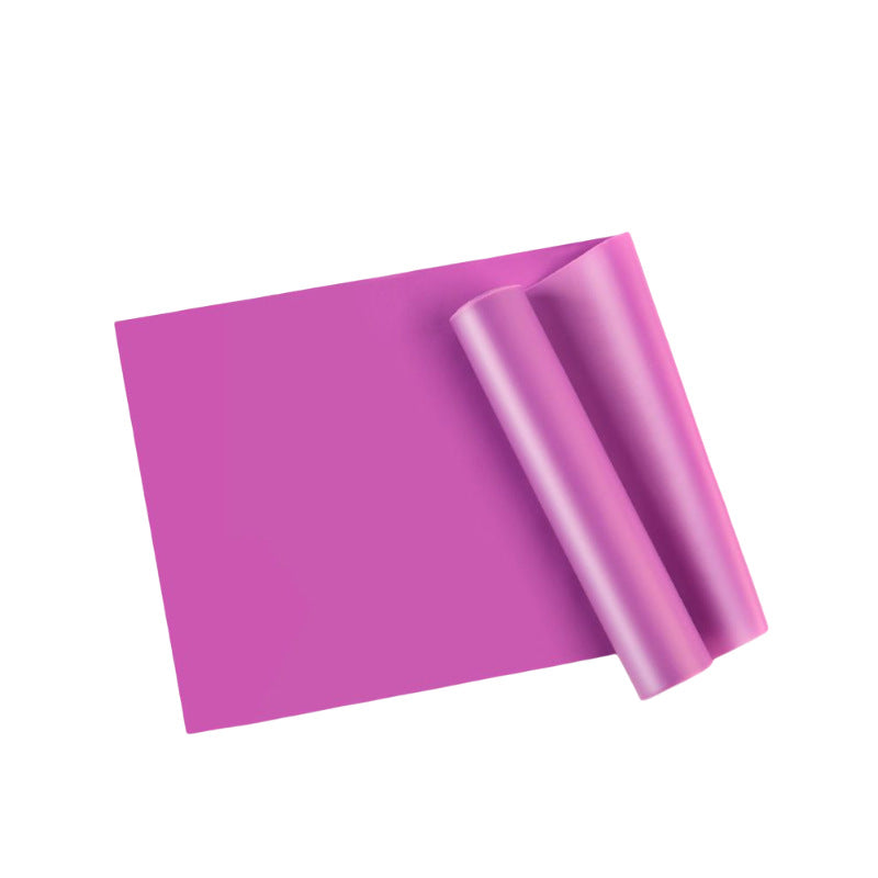 Purple Thickened 2m [60 lbs] Yoga & Fitness Resistance Stretch Bands (Set of 2) for Full-Body Workout & Flexibility Training