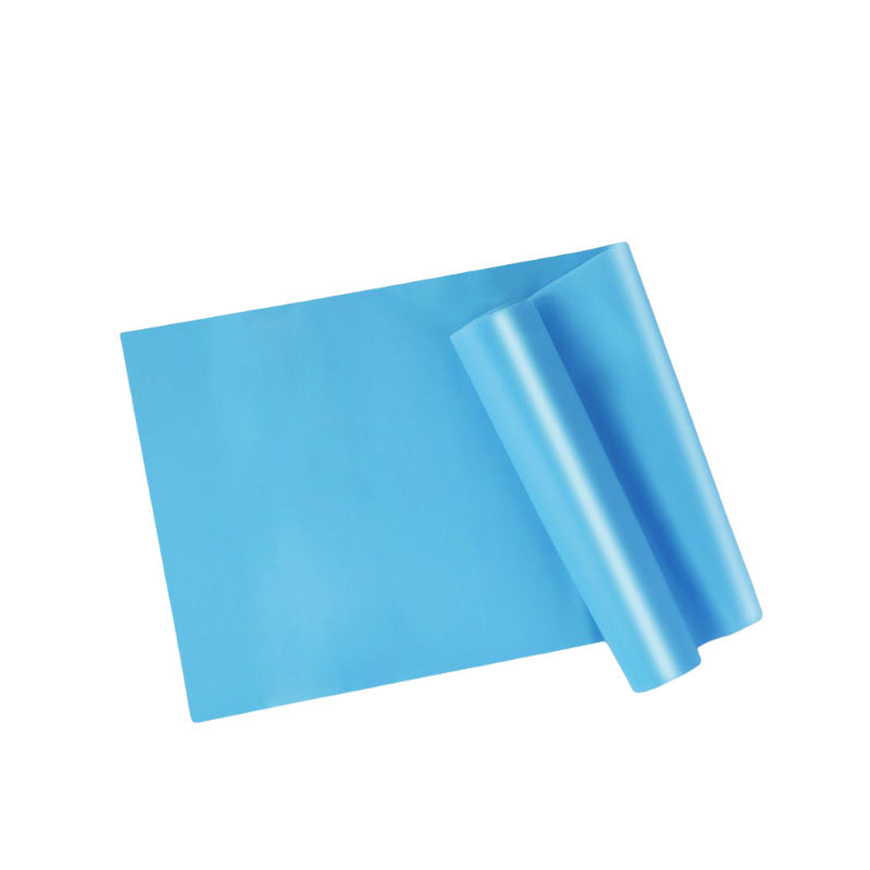 Blue Thickened 2m [60 lbs] Yoga &amp; Fitness Resistance Stretch Bands (Set of 2) for Full-Body Workout &amp; Flexibility Training