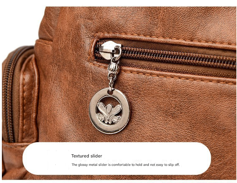 Black Vintage Soft Leather Hobo Bag for Women - Multi-Pocket Shoulder Purse & Crossbody Handbag