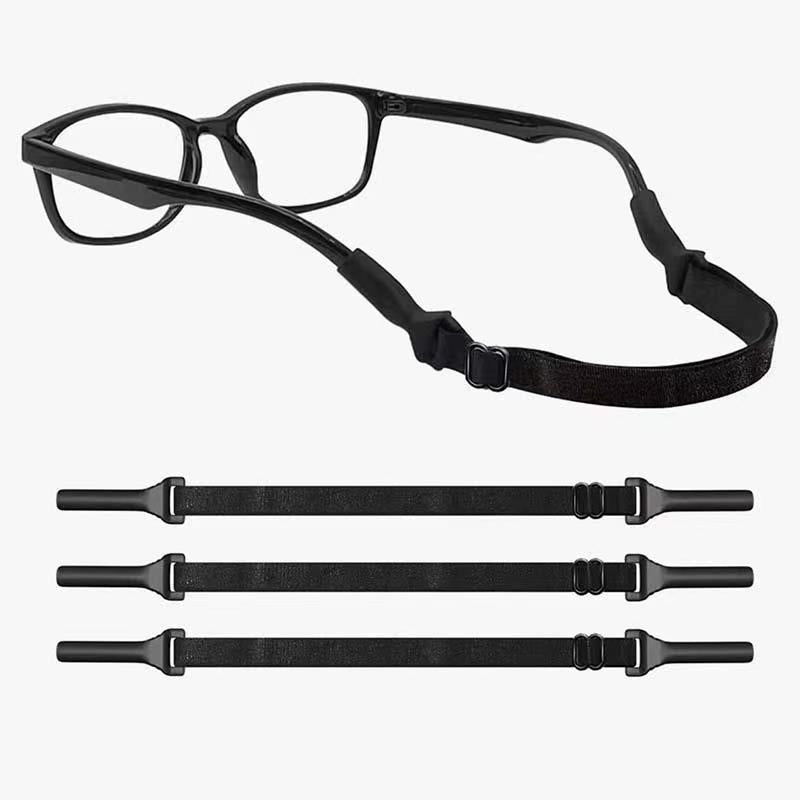 (10-Pack) Adjustable Anti-Slip Eyeglass Straps - Secure Sports Eyewear Retainer Cord for Men, Women &amp; Kids
